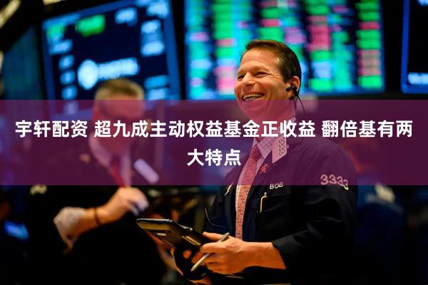 宇轩配资 超九成主动权益基金正收益 翻倍基有两大特点
