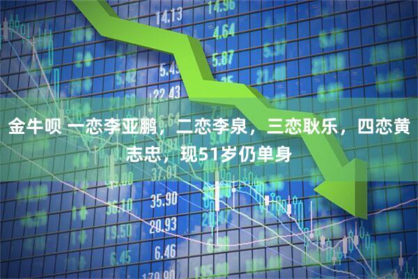金牛呗 一恋李亚鹏，二恋李泉，三恋耿乐，四恋黄志忠，现51岁仍单身